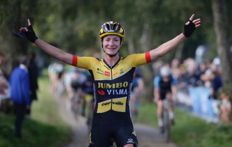 Marianne Vos slutter sin sæson med det bedste resultat